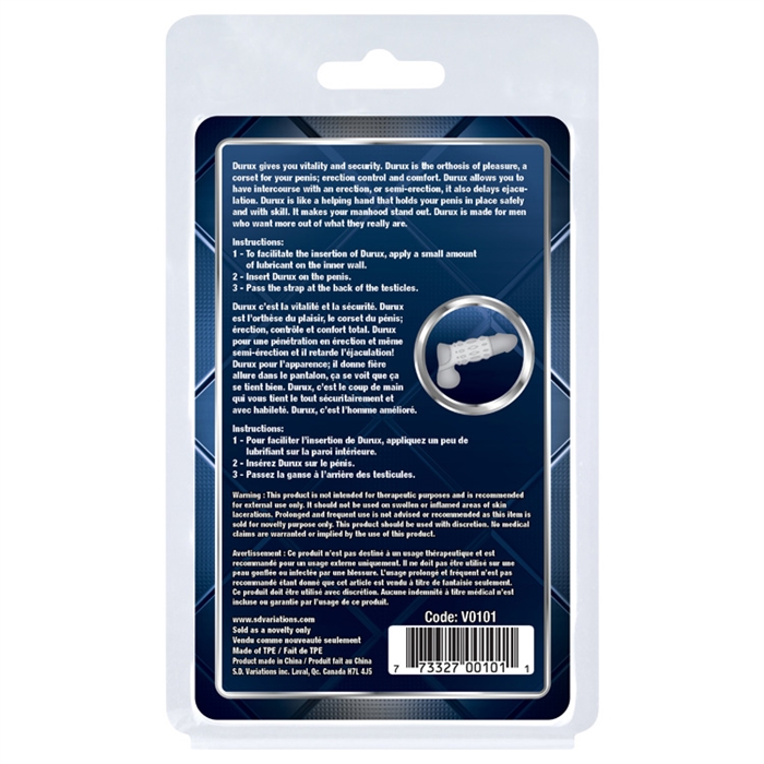 Durux Textured Penis Sleeve