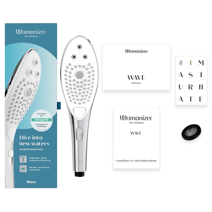 Womanizer - Wave Stimulating Shower Head