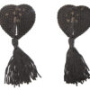 Heart Sequin Pasties With Tassels