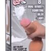 Loadz Squirting Dildo 8 Inch w/ Reservoir in Balls
