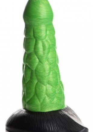 Creature Cocks - Radioactive Reptile Thick Scaly Silicone Dildo