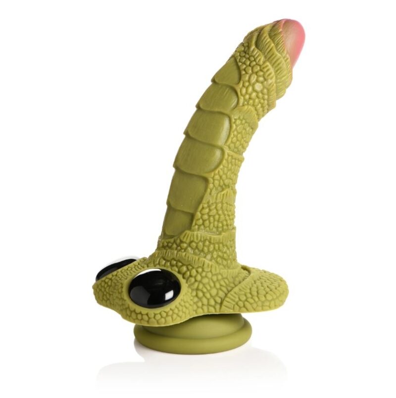 Creature Cocks - Swamp Monster Green Scaly Dildo