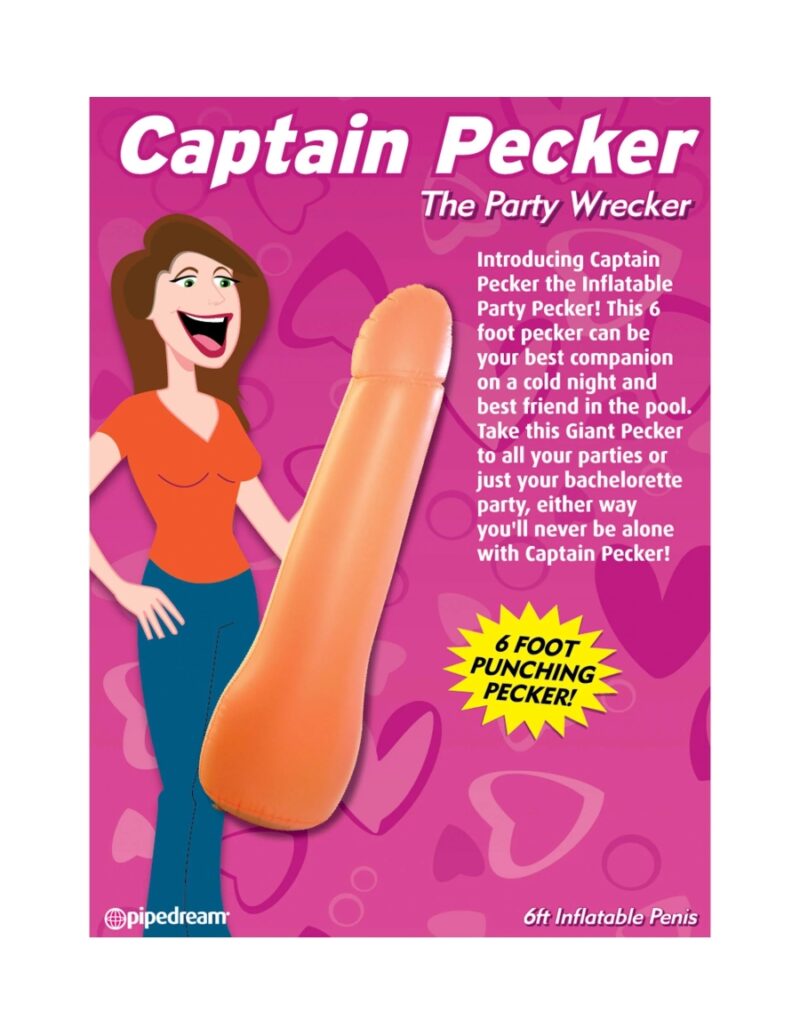 Bachelorette Party - Captain Pecker The Inflatable Party Pecker
