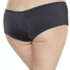 Black Lycra Booty Shorts