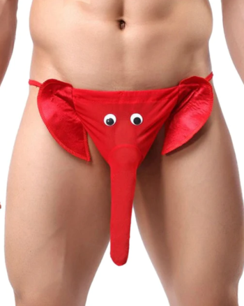 Mr. Peanuts Elephant Men's Thong