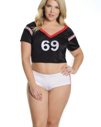 Plus Size Sexy Footballer Bedroom Costume