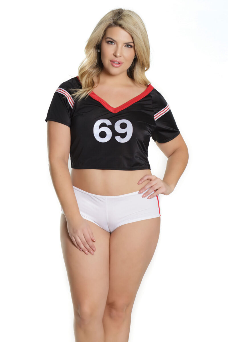 Plus Size Sexy Footballer Bedroom Costume