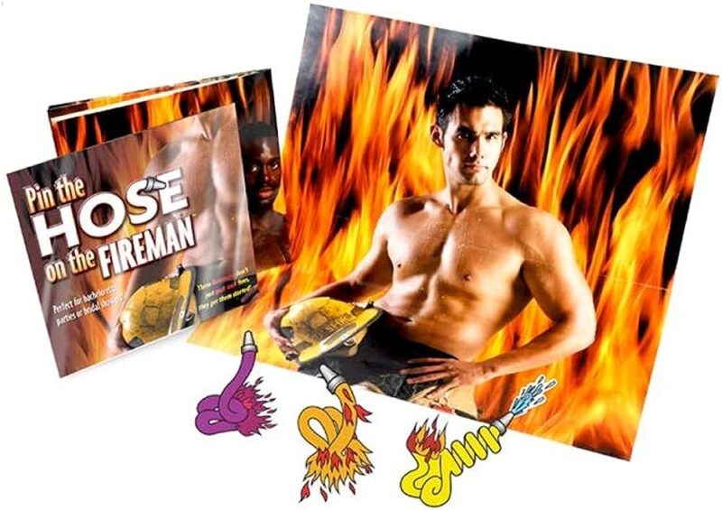 PIN THE HOSE ON THE FIREMAN
