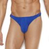 Men's Blue Open-Snap Thong