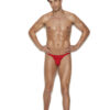 Men's Red Spandex Thong