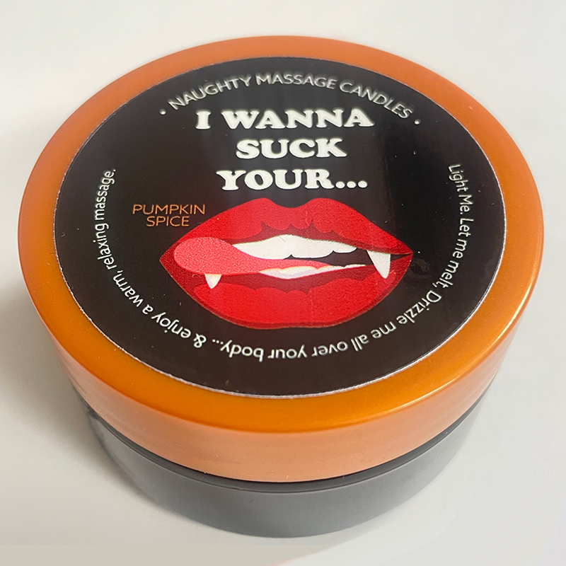 Kama Sutra - Pumpkin Spice Naughty Massage Candles