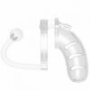 Shots - ManCage - Model 11 - 4.5" Cage with Plug - Transparent