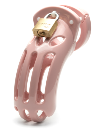 CBX Curve - Pink 3 3/4" Chastity Cage