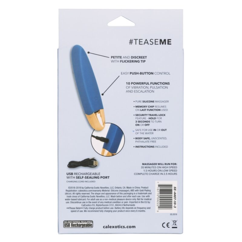 Slay #Teaseme Rechargeable Vibe