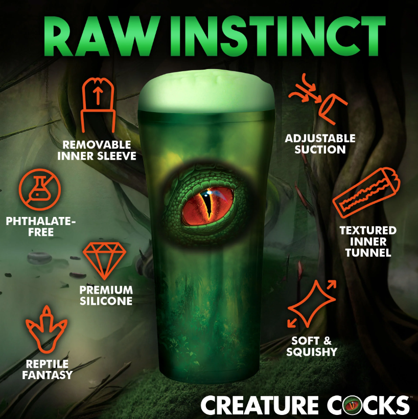 Creature Cocks - Raptor Reptile Stroker