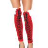 Velvet Sparkle Fur Santa Boot Covers