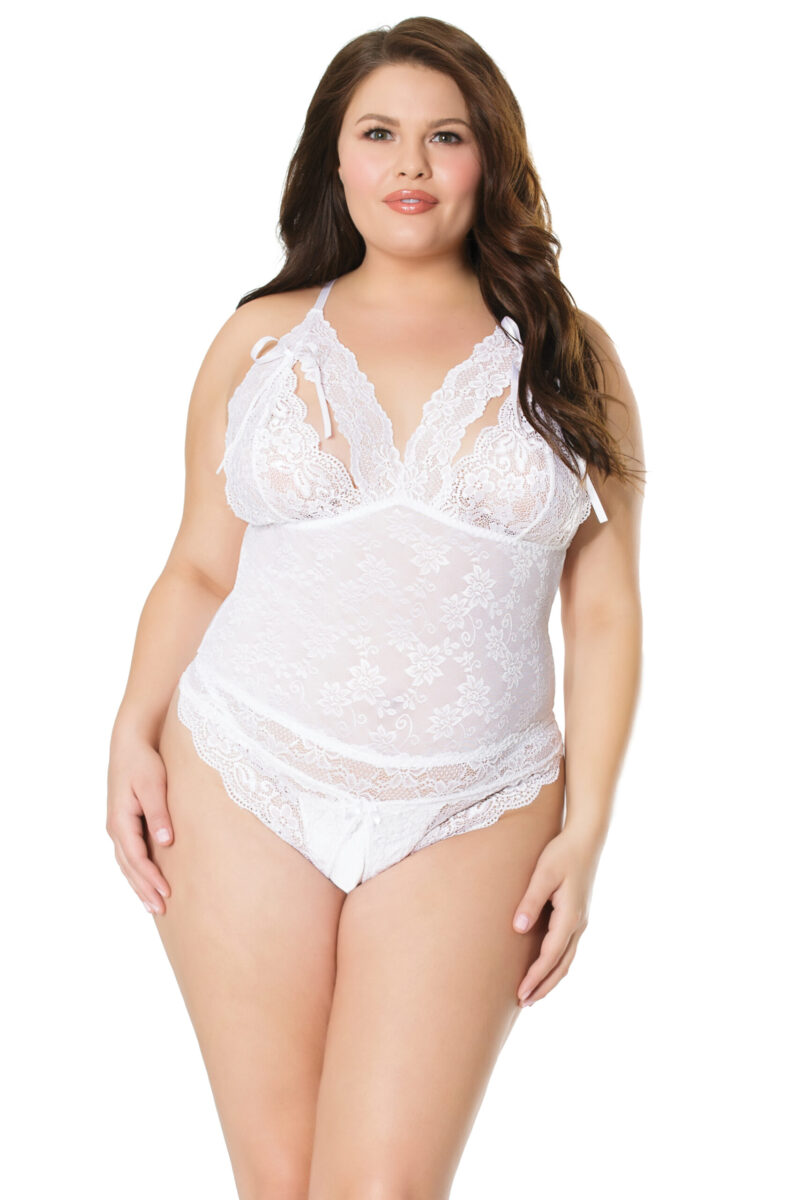 White Lace All Access Teddy