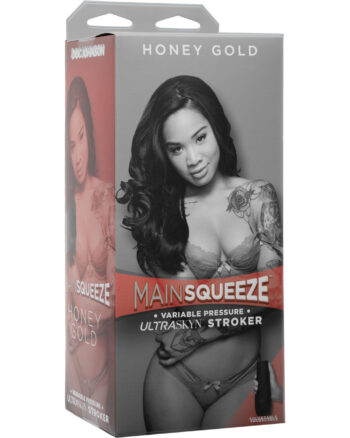Main Squeeze - Ultraskyn Stroker - Honey Gold - Pussy