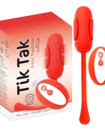 Vivilo - Tik Tak - Remote Pulse Motion Kegel Vibe
