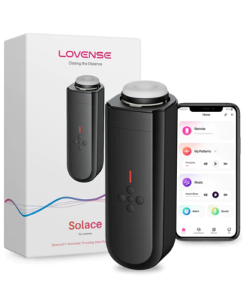 Lovense - Solace - Thrusting Bluetooth Male Masturbator