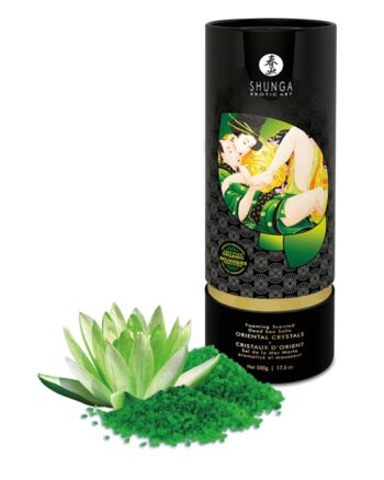 Shunga - Sea Salt Bath Crystals - Lotus Flower