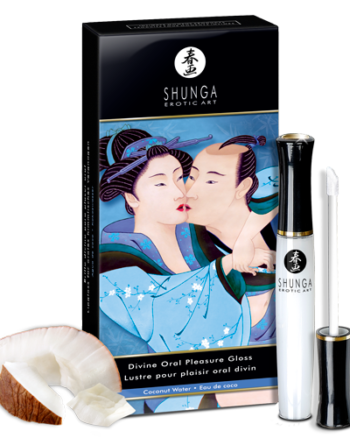 Shunga - Divine Oral Pleasure Lipgloss - Coconut Water