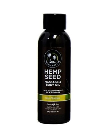 Hemp Seed - Massage Oil - Nag Champa