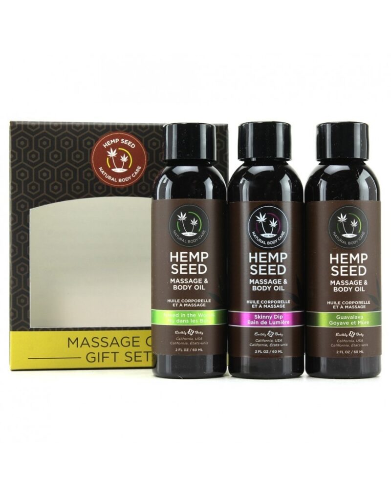 Hemp Seed - Gift Set of Three Bestselling Oils