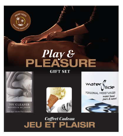 Earthly Body - Play & Pleasure Gift Set - Vanilla