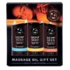 Hemp Seed - Gift Set of Three Summer Massage Oils