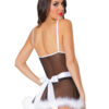 Maid Marabou Babydoll