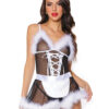 Maid Marabou Babydoll