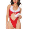 Santa Baby Marabou Teddy