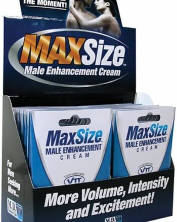 Max Size Male Enhancement Cream Single Use Packet