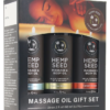 Hemp Seed - Gift Set of Three Summer Massage Oils