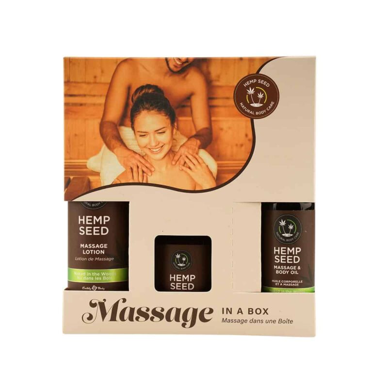 Hemp Seed - Massage In A Box - Naked In The Woods