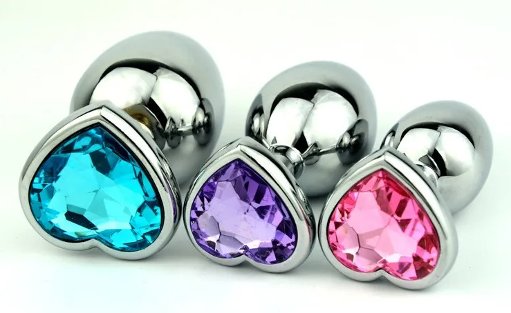 Revel Heart Gem Anal Plug Set