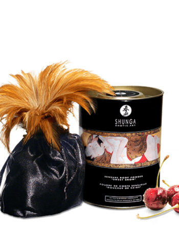 Shunga - Sweet Snow Sensual Body Powder - Blazing Cherry