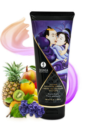 Shunga - Kissable Massage Cream - Exotic Fruit