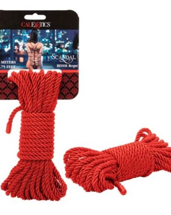 Scandal - BDSM Rope - Red