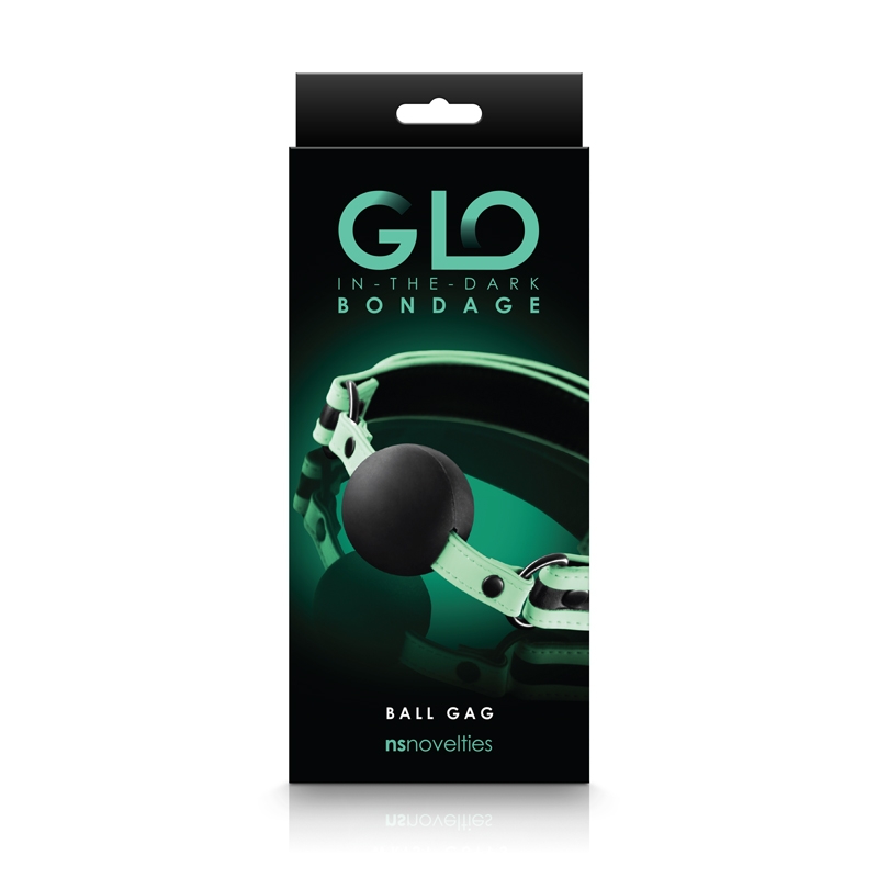 NS - GLO Bondage - Ball Gag - Green