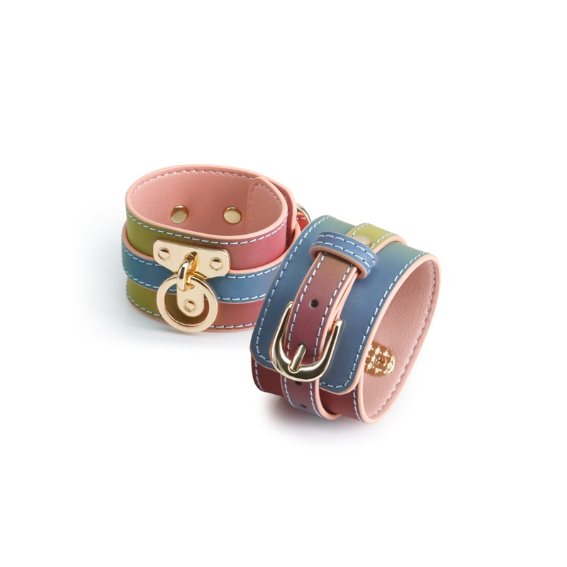 Spectra Bondage - Wrist Cuffs - Rainbow