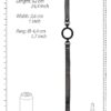 Shots - Ouch! B&W - Silicone Open Mouth Ring Gag
