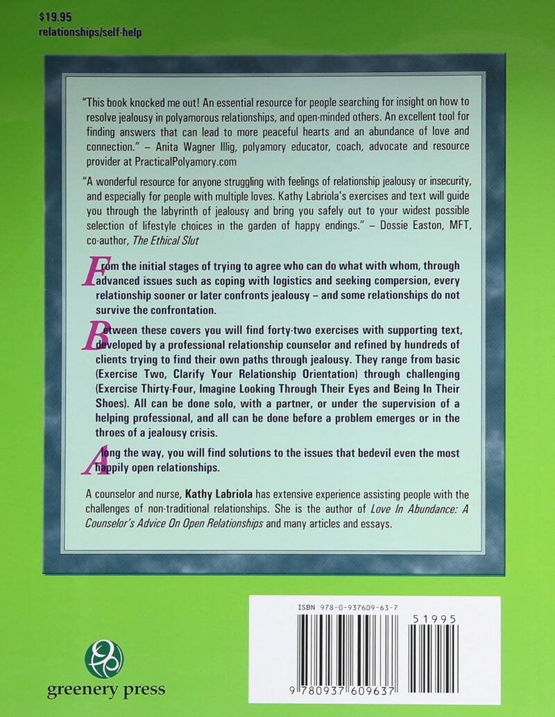 The Jealousy Workbook: Exercises and Insights for Managing Open Relationships