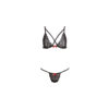 Barely Bare - X Strap Bralette Set