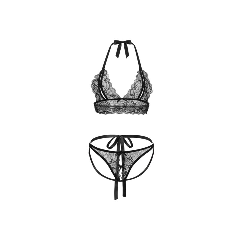 Barely Bare - Peek A Boo Bralette Set