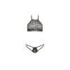 Barely Bare - Dual Strap Panty Bralette Set