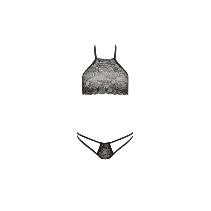 Barely Bare - Dual Strap Panty Bralette Set