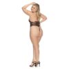 Barely Bare - Plus Size Split Front Teddy