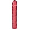 Crystal Jellies - 10" Classic Dong - Pink